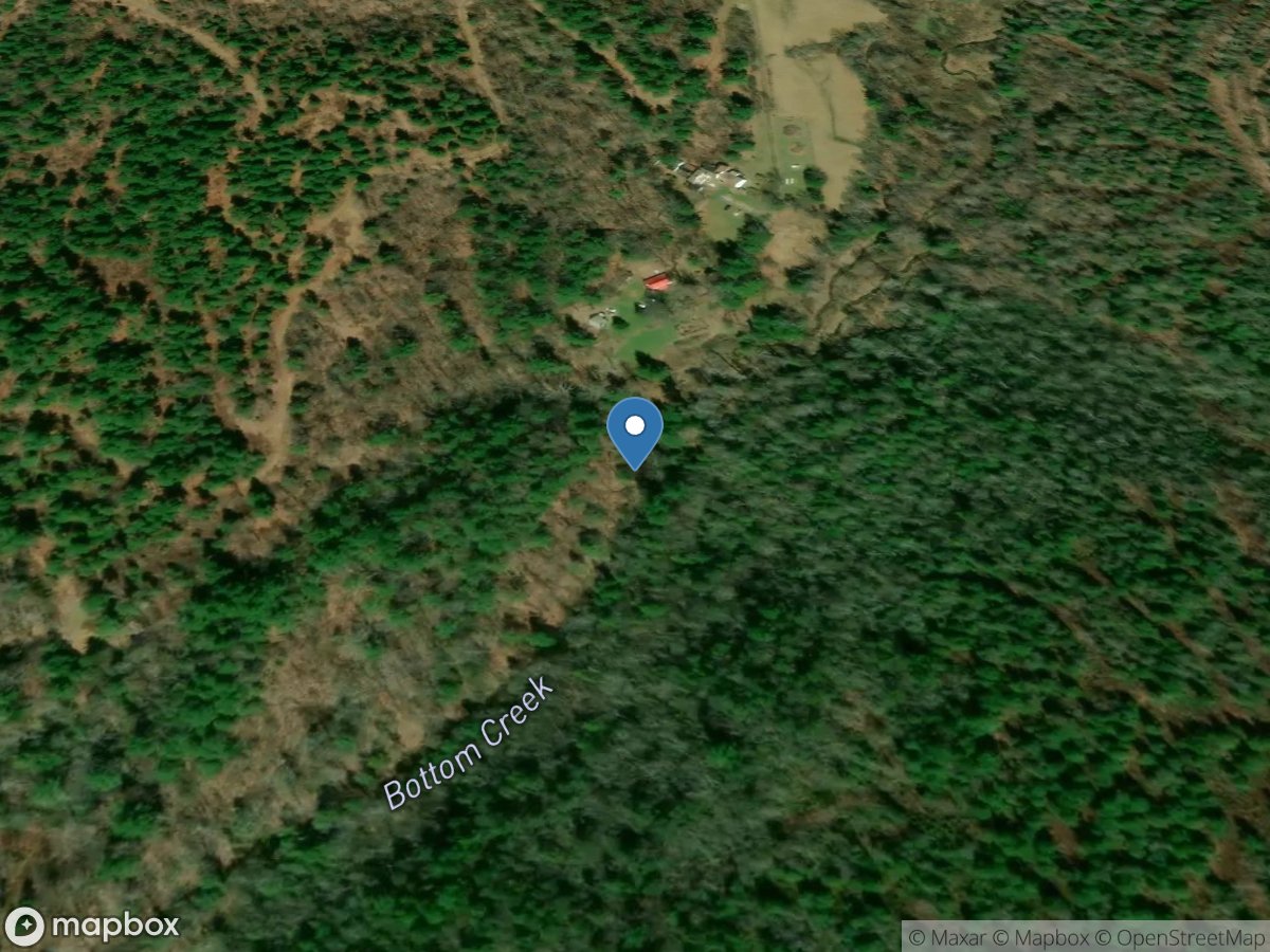 Bottom Creek below Poor Mtn Road near Bent Mountain, VA location