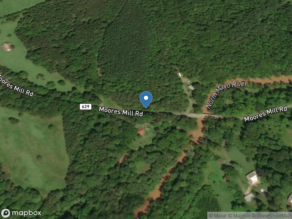 North Mayo River near Spencer, VA location