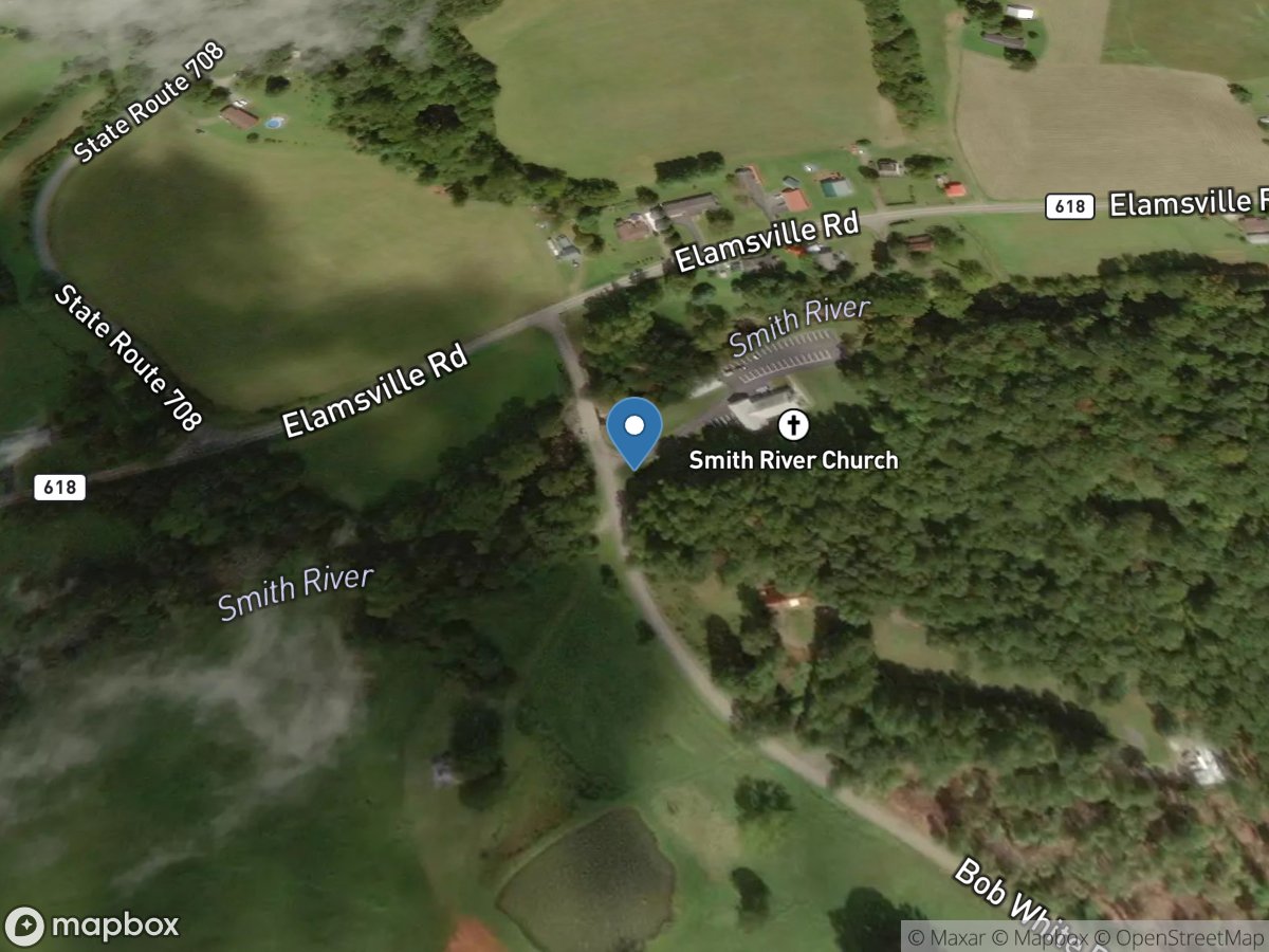 Smith River at Smith Riv Church near Woolwine, VA location