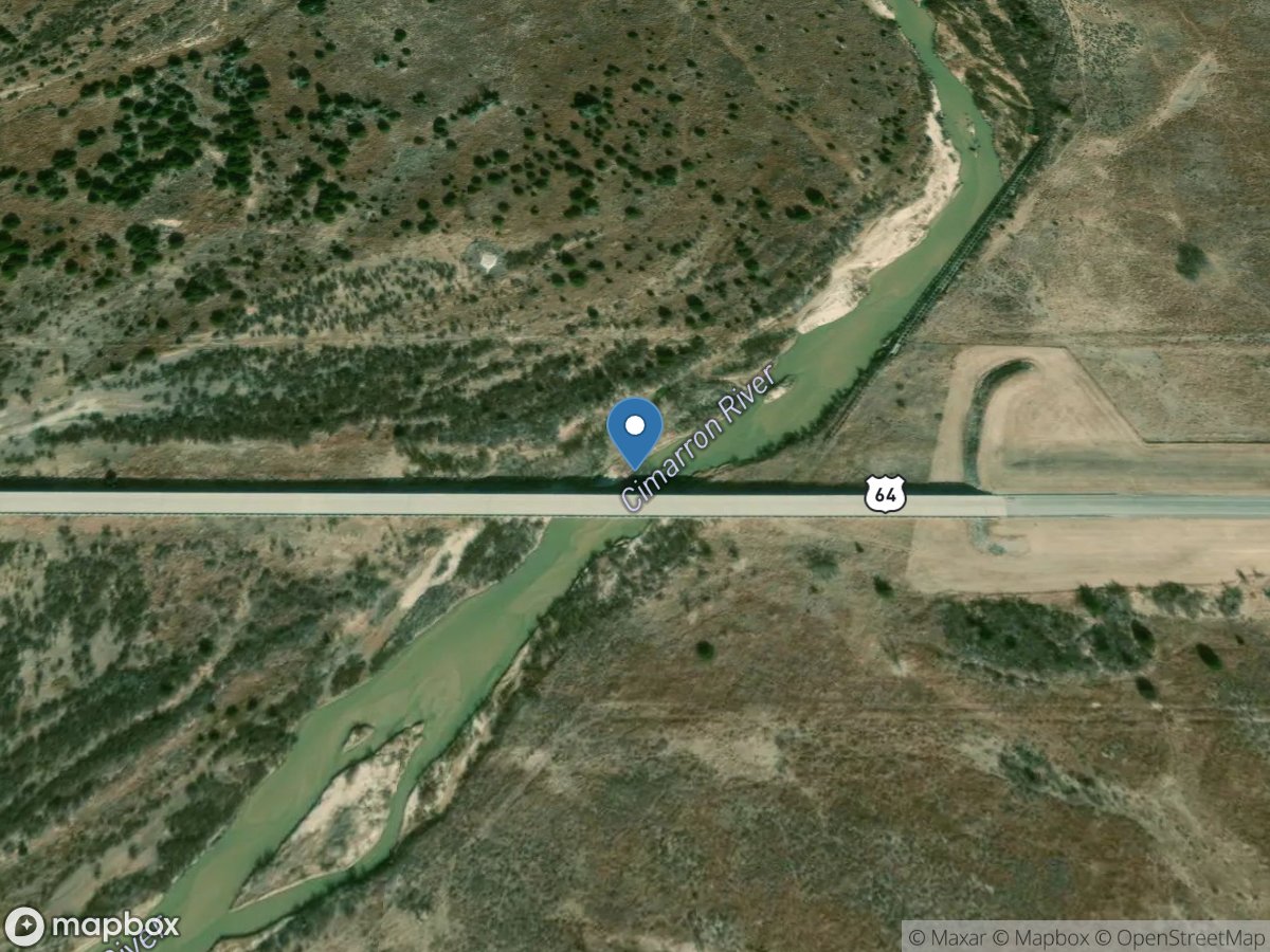 Cimarron River near Buffalo, OK location