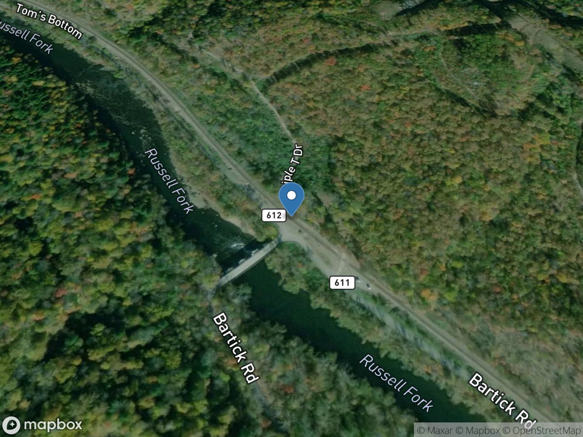 Russell Fork at Bartlick, VA location