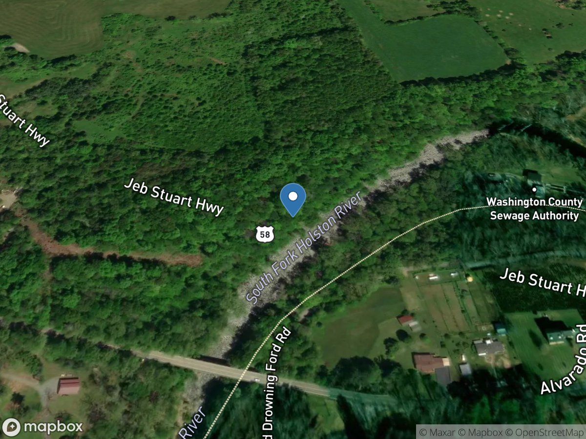 S F Holston River near Damascus, VA location