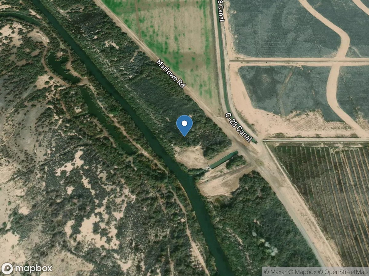 Pvid C28 Lower Spill near Blythe, Ca. location