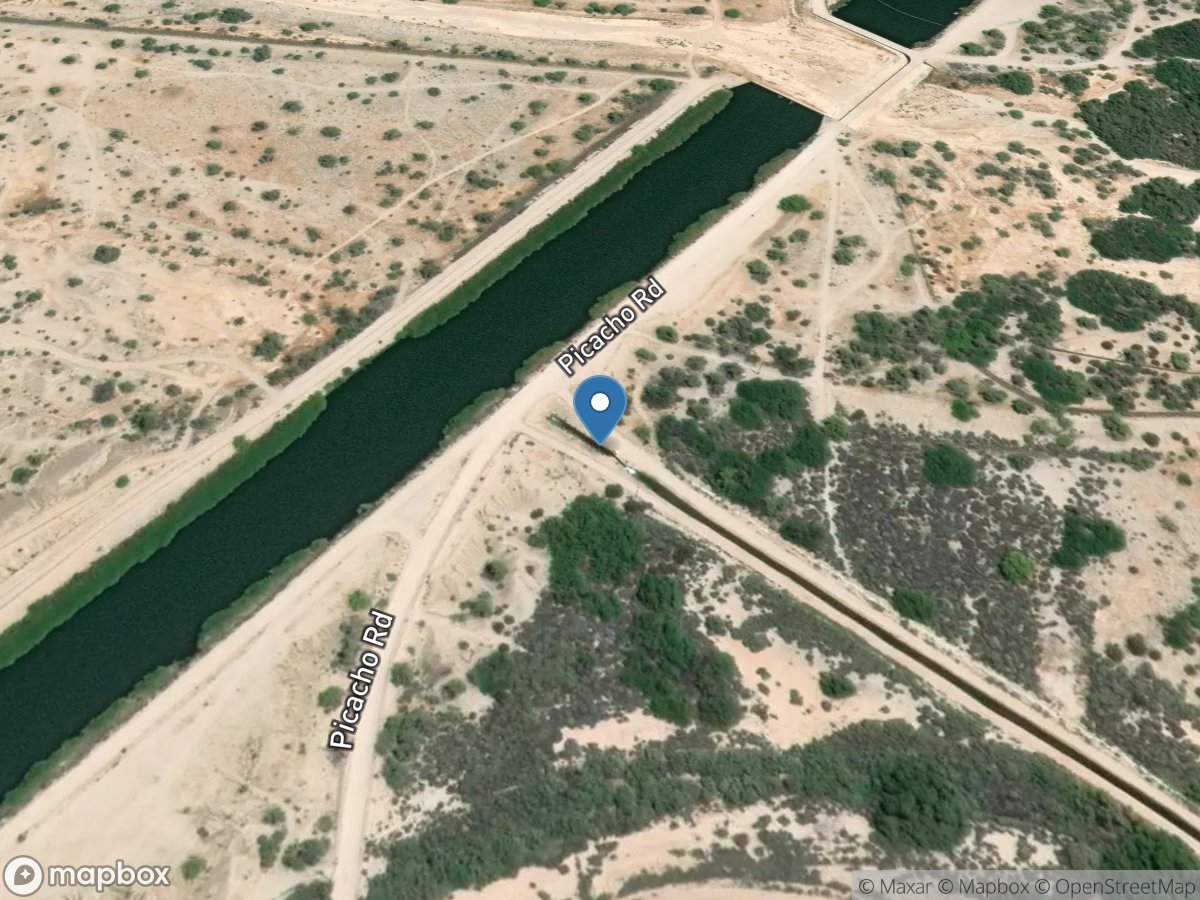 Pontiac Canal near Yuma, AZ location