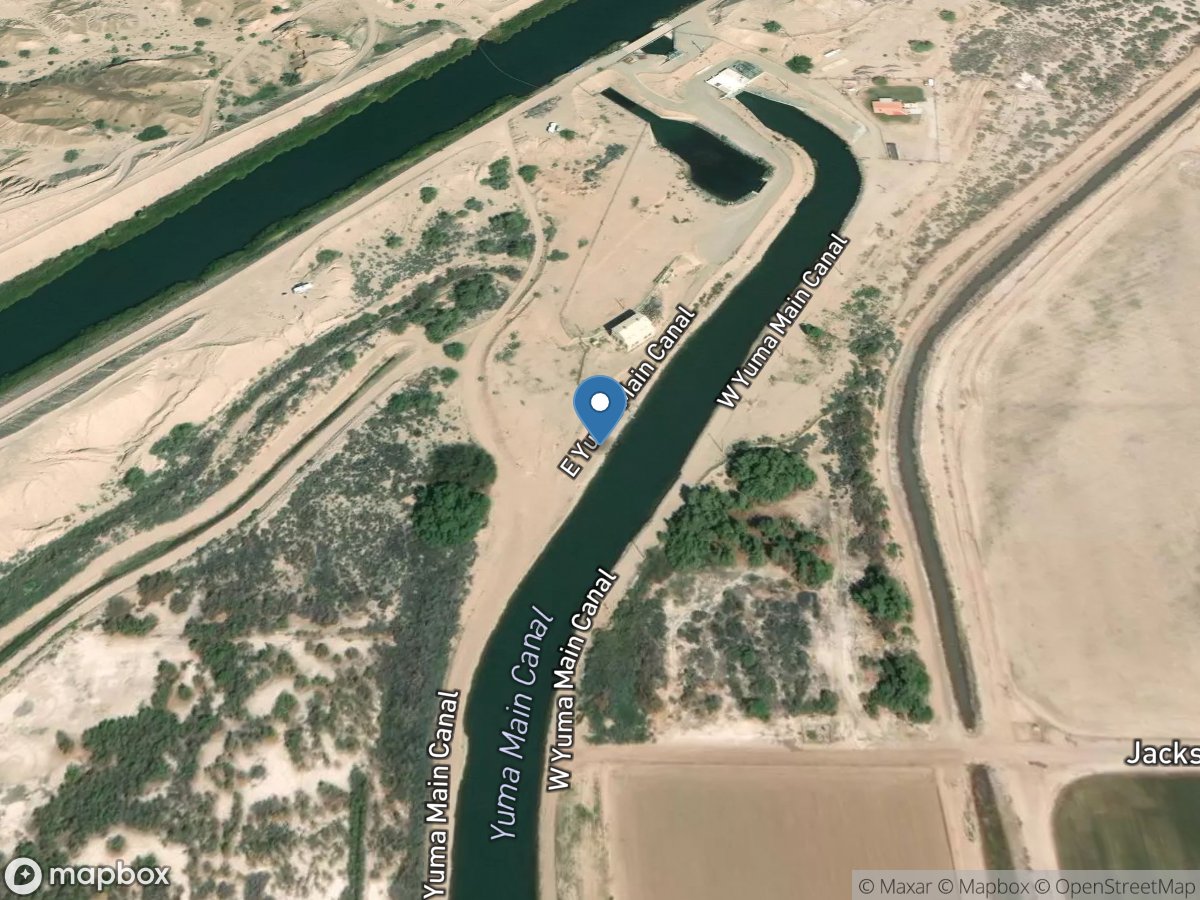 Yuma Main Canal at Siphon Drop P.p. near Yuma, AZ location