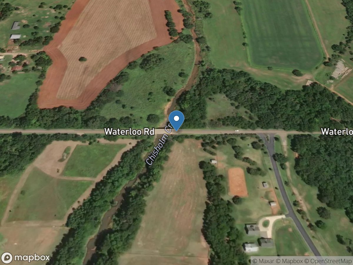 Chisholm Creek near Edmond, OK location