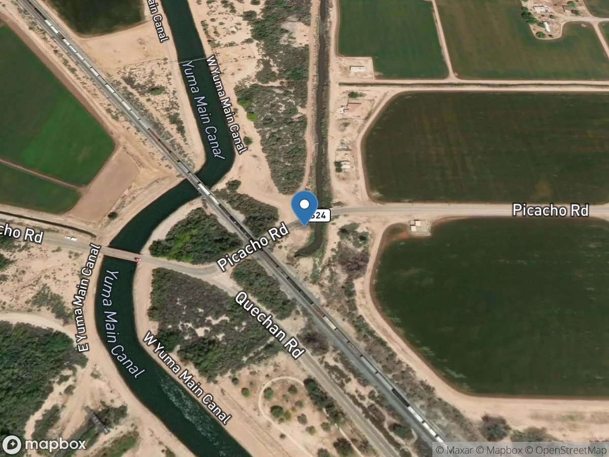Reservation Main Drain No. 4 near Yuma, AZ location