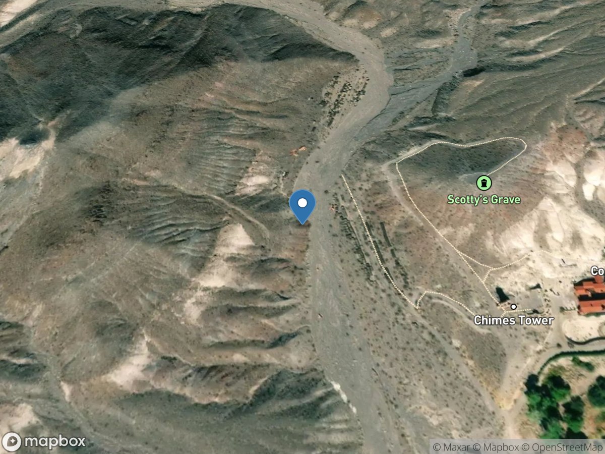 Tie Cyn above Scottys Cstl at Death Vly location