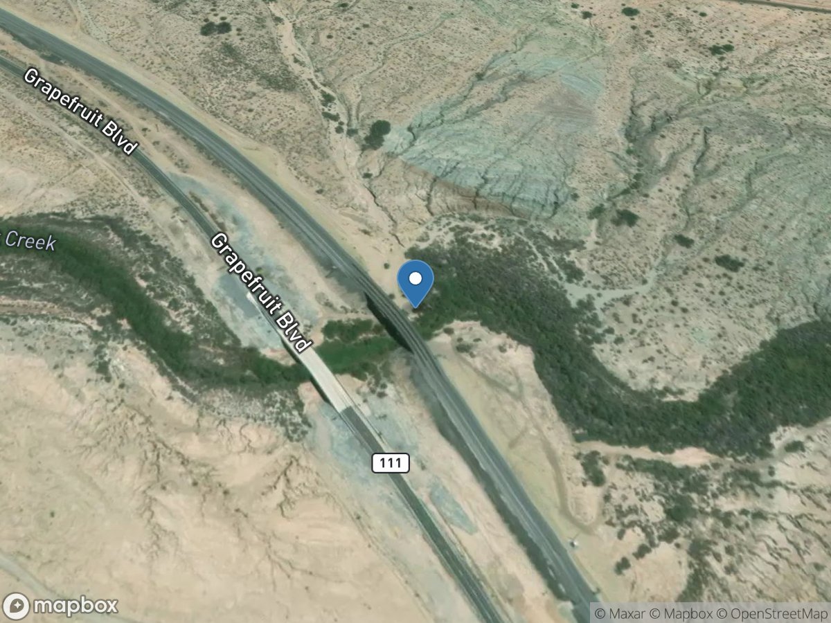 SALT Creek Near MECCA location