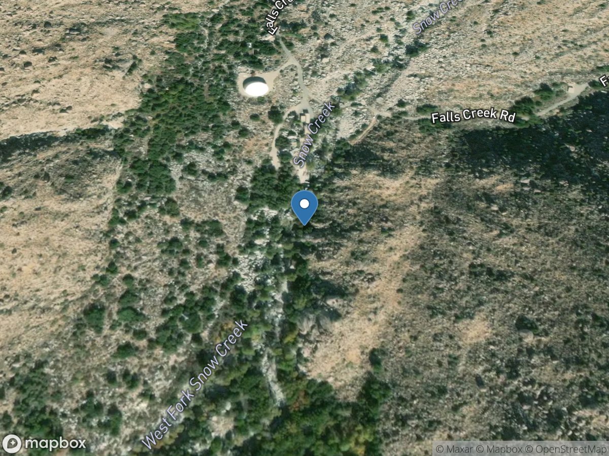 Snow C DIV near White Water CA location