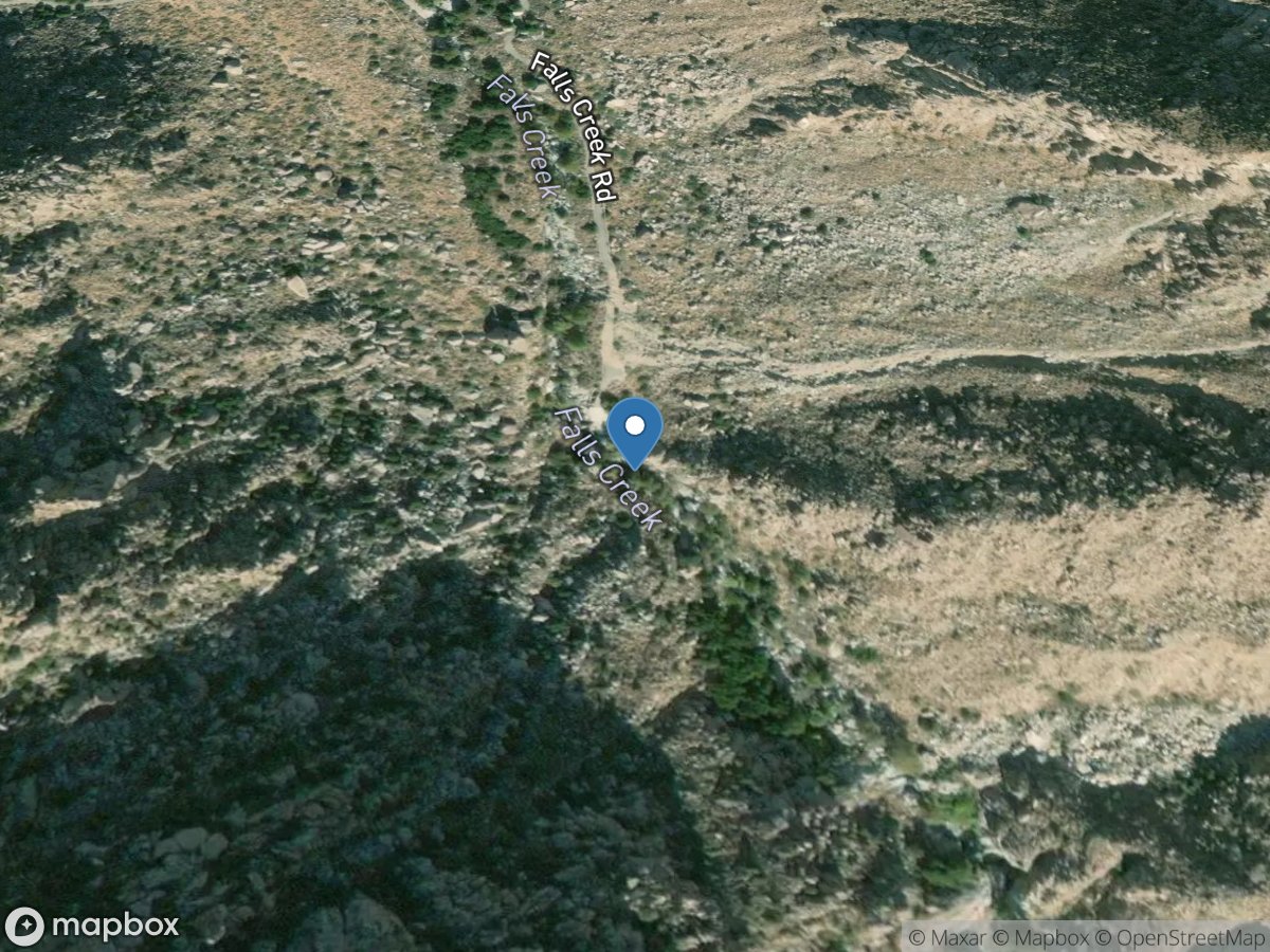 Falls Creek near White Water CA location