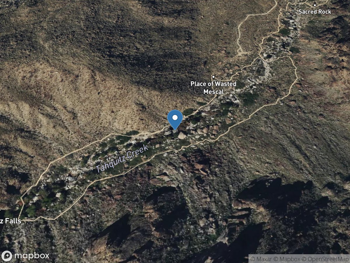 Tahquitz Creek near Palm Springs CA location