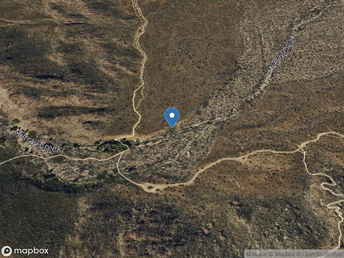 Murray Cyn Creek near Palm Springs CA location