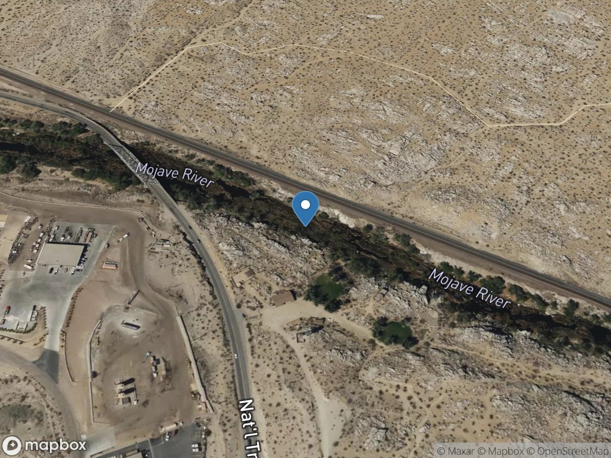 Mojave River a Lo Narrows near Victorville CA location