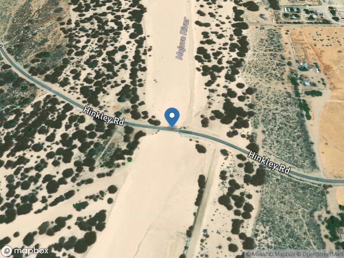 MOJAVE River Near HODGE CA location