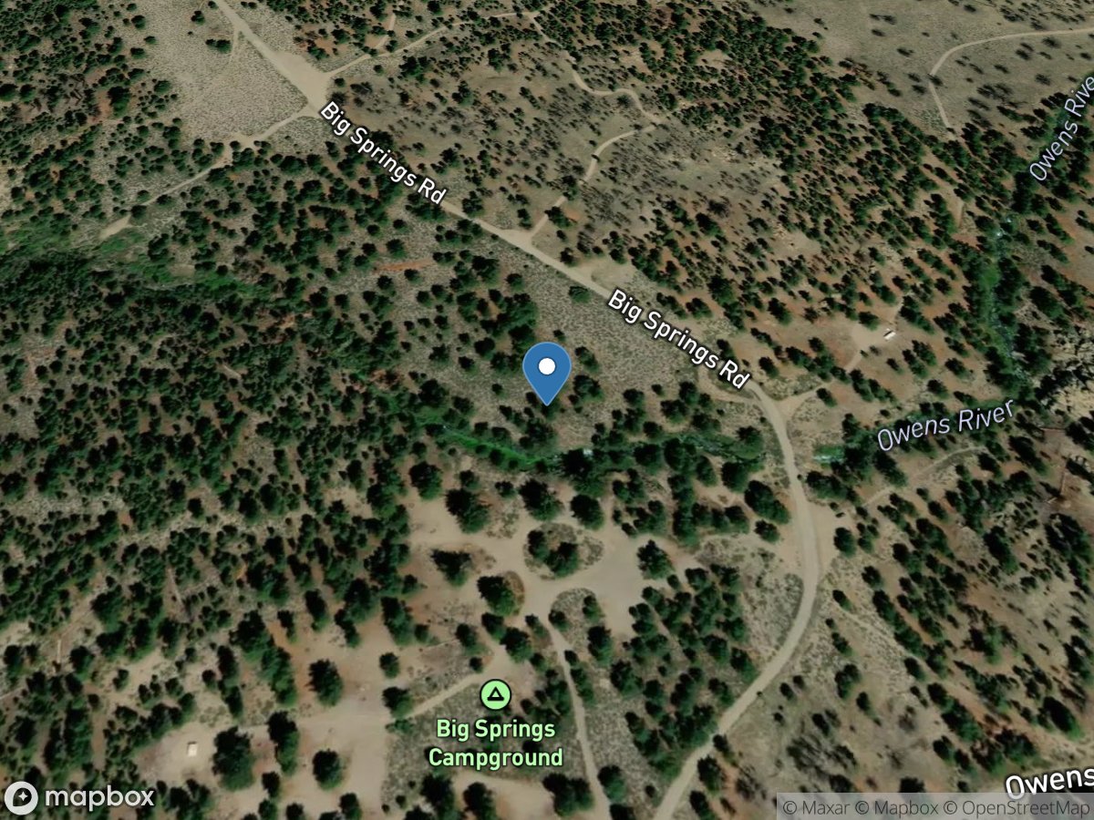 Deadman Creek a Big Springs near Crestview CA location