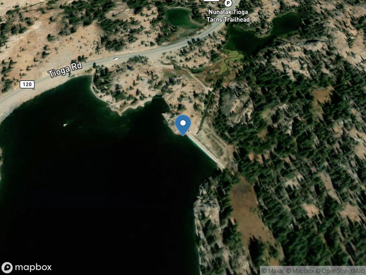 GLACIER Creek Below TIOGA Lake Near LEE VINING CA location