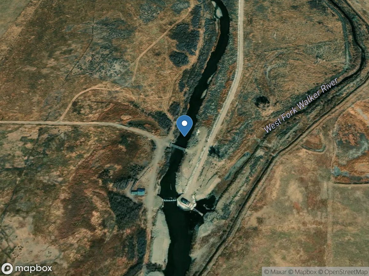 Topaz Canal below DIV West Walker Rvr near Topaz, CA location