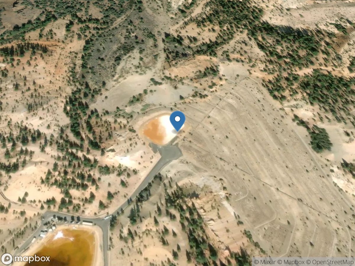 Leviathan Mine Pit Junction Box near Markleeville CA location