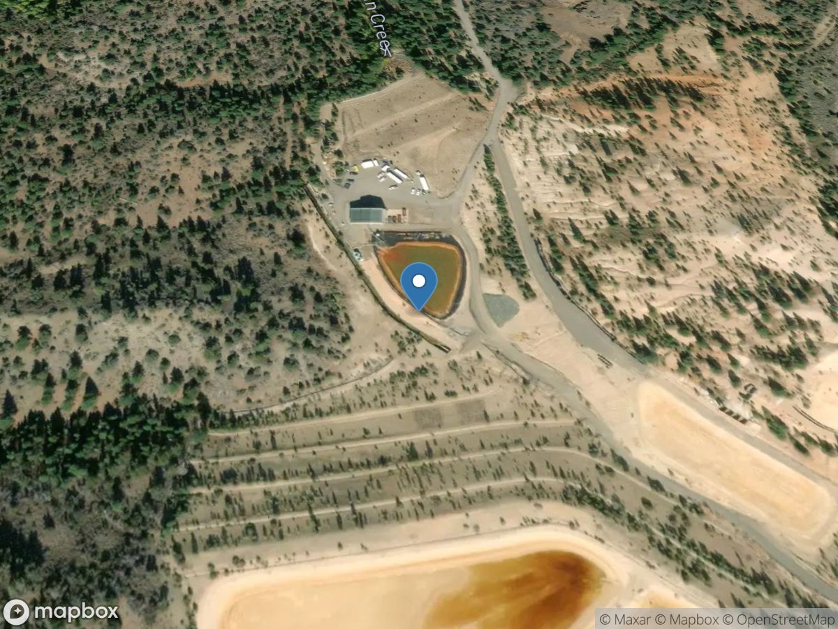 Unnamed Tributary 2 to Leviathan Creek at Leviathan Mine CA location