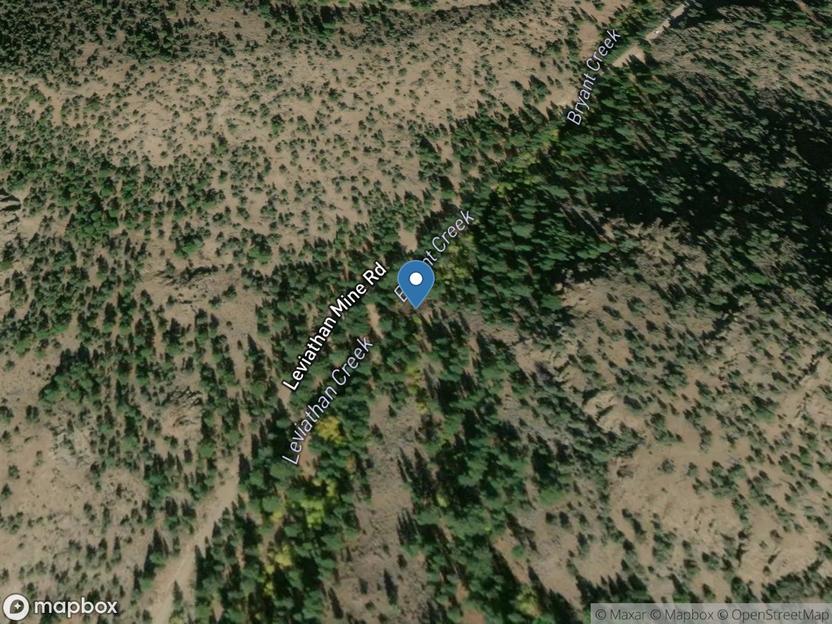 Leviathan Creek above Mountaineer Creek near Markleeville CA location