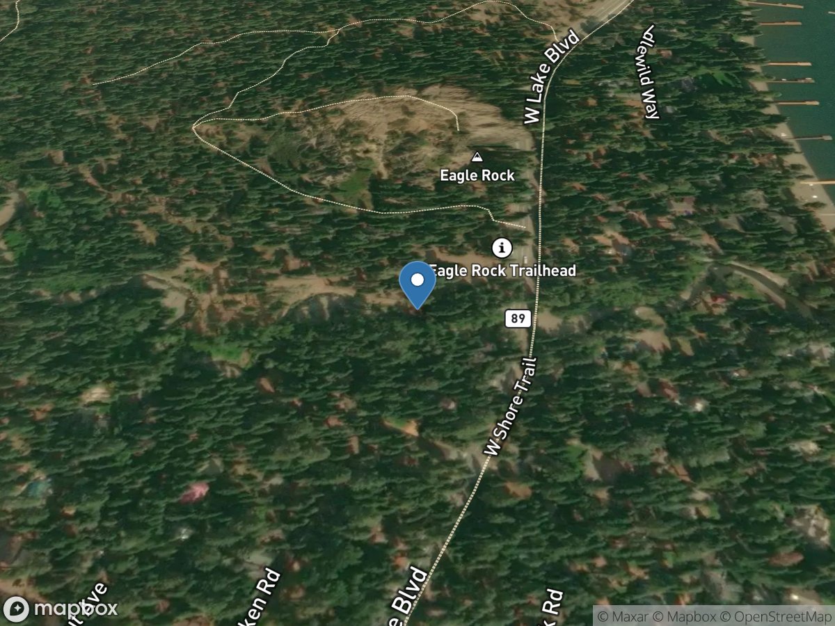 Blackwood Creek near Tahoe City CA location