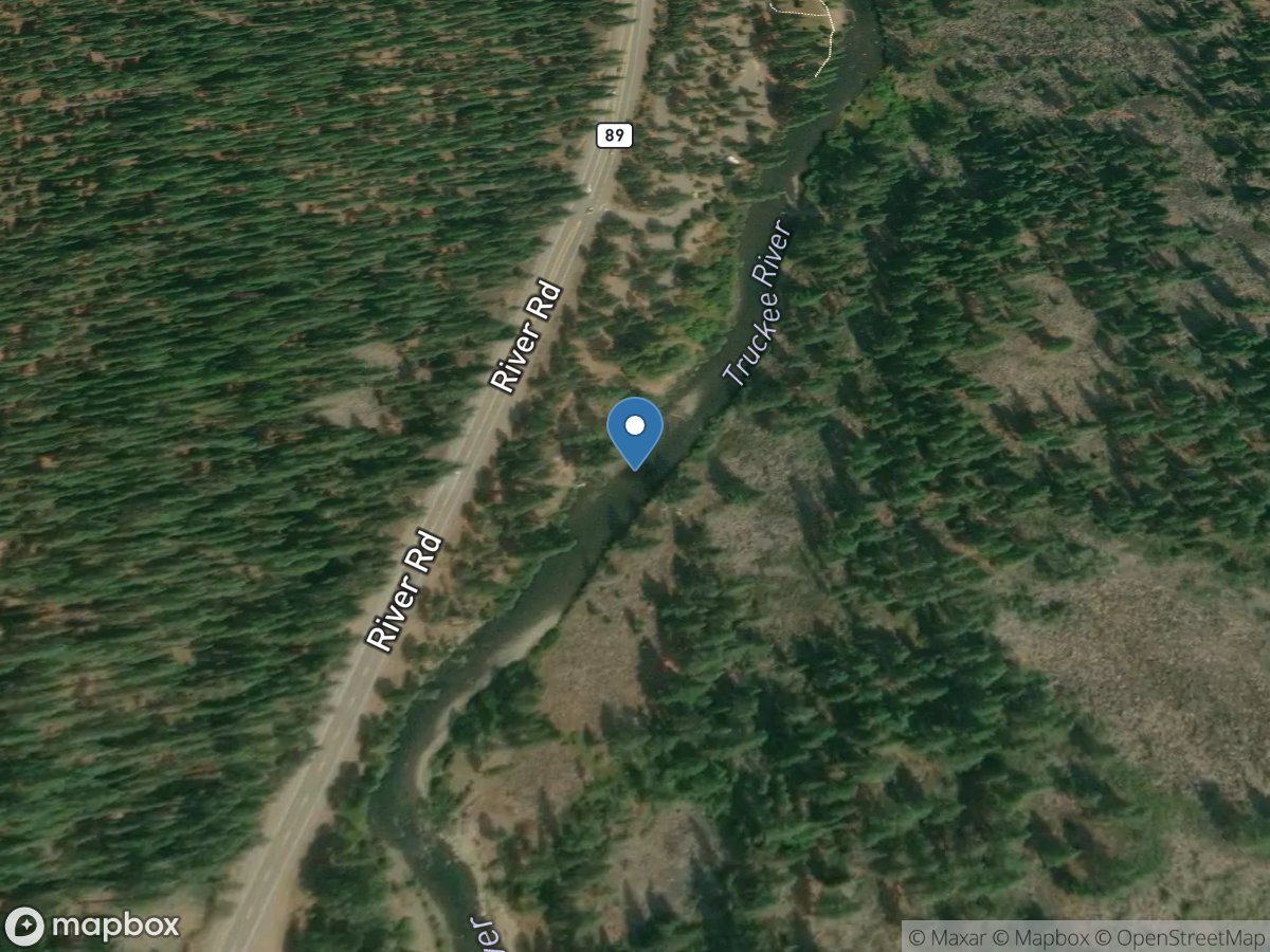 Truckee River near Truckee CA location