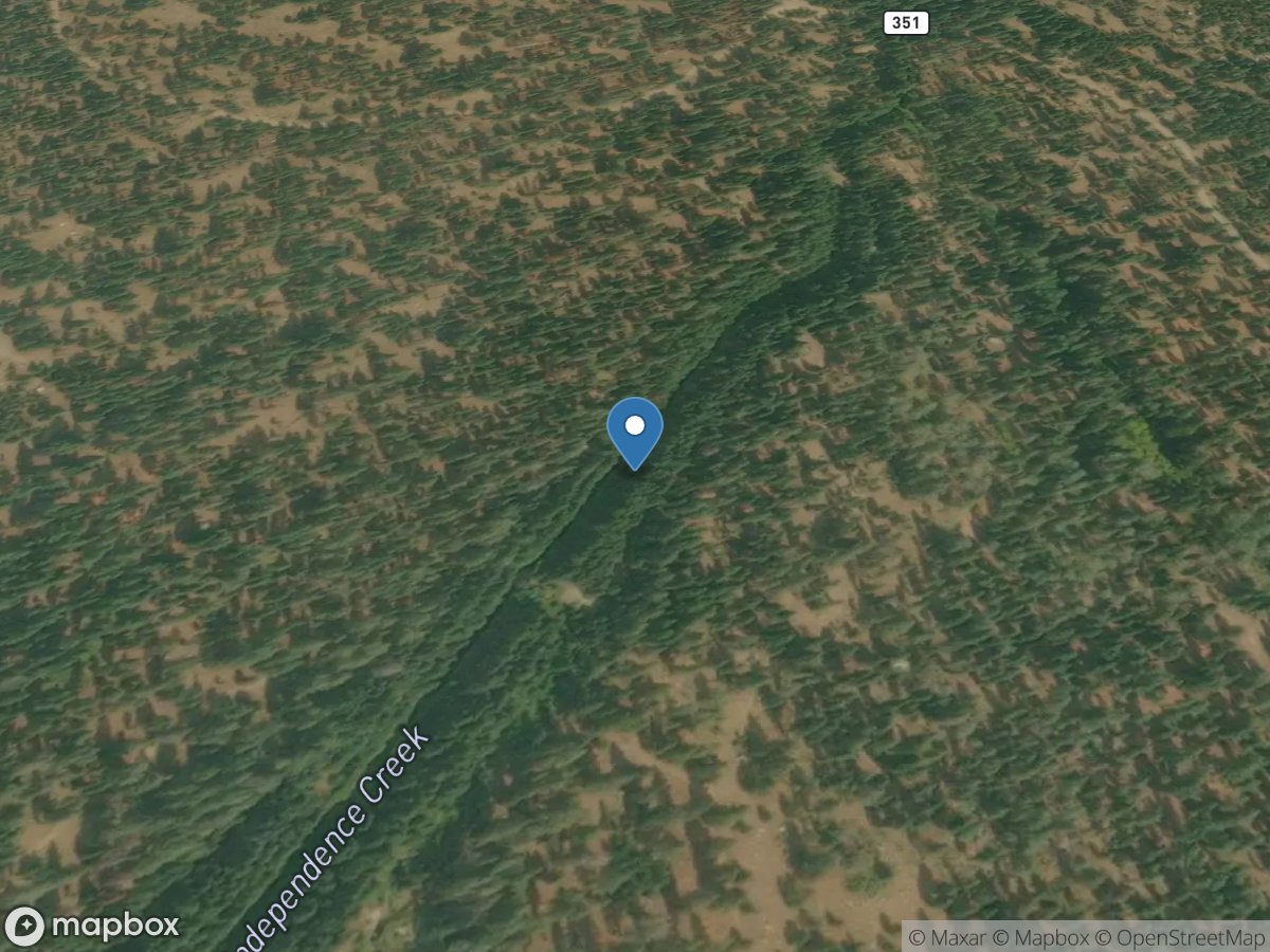 Independence Creek near Truckee CA location