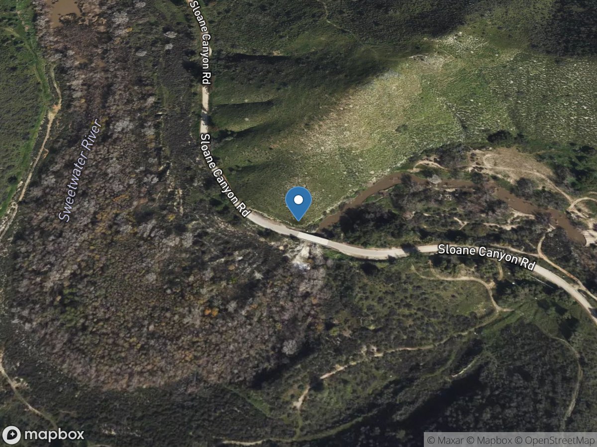 Sweetwater River a Dehesa CA location