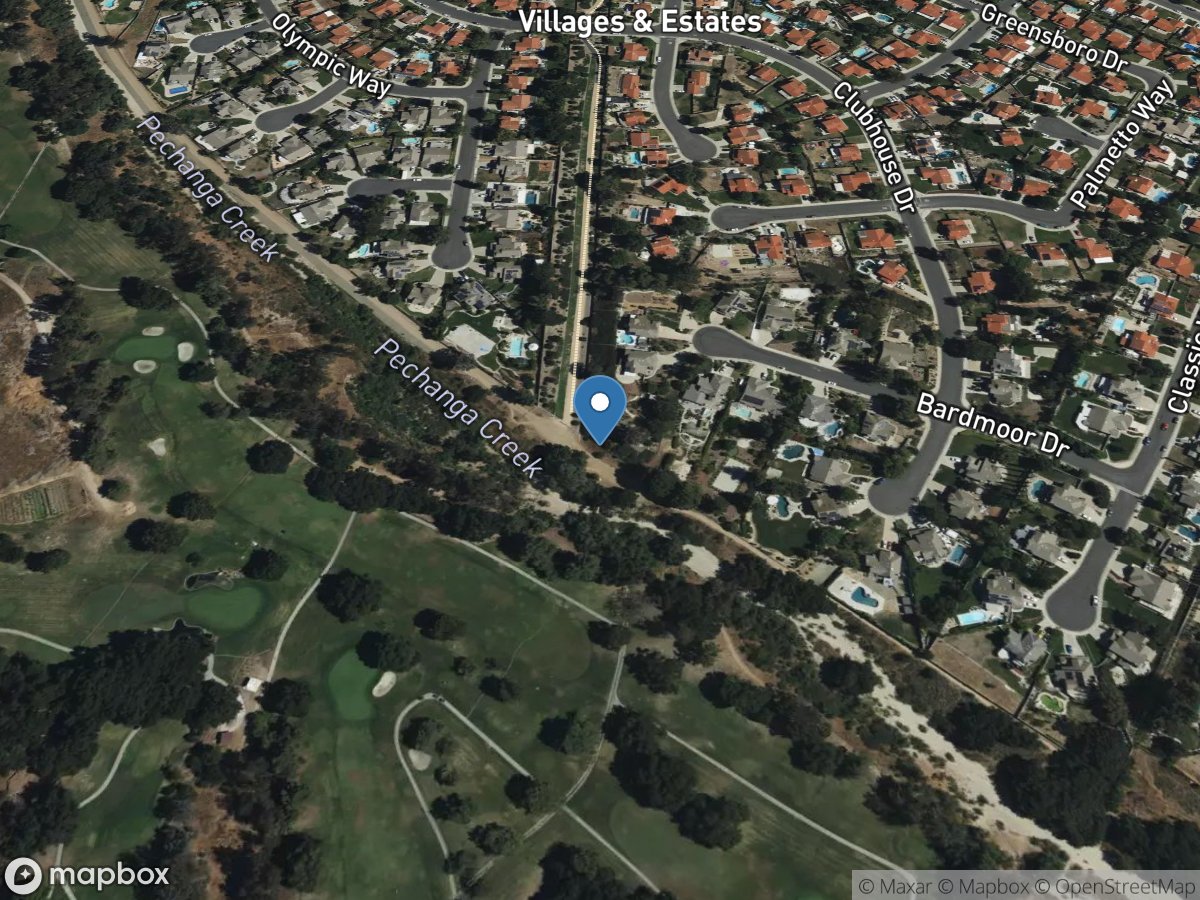 Pechanga Creek near Temecula CA location