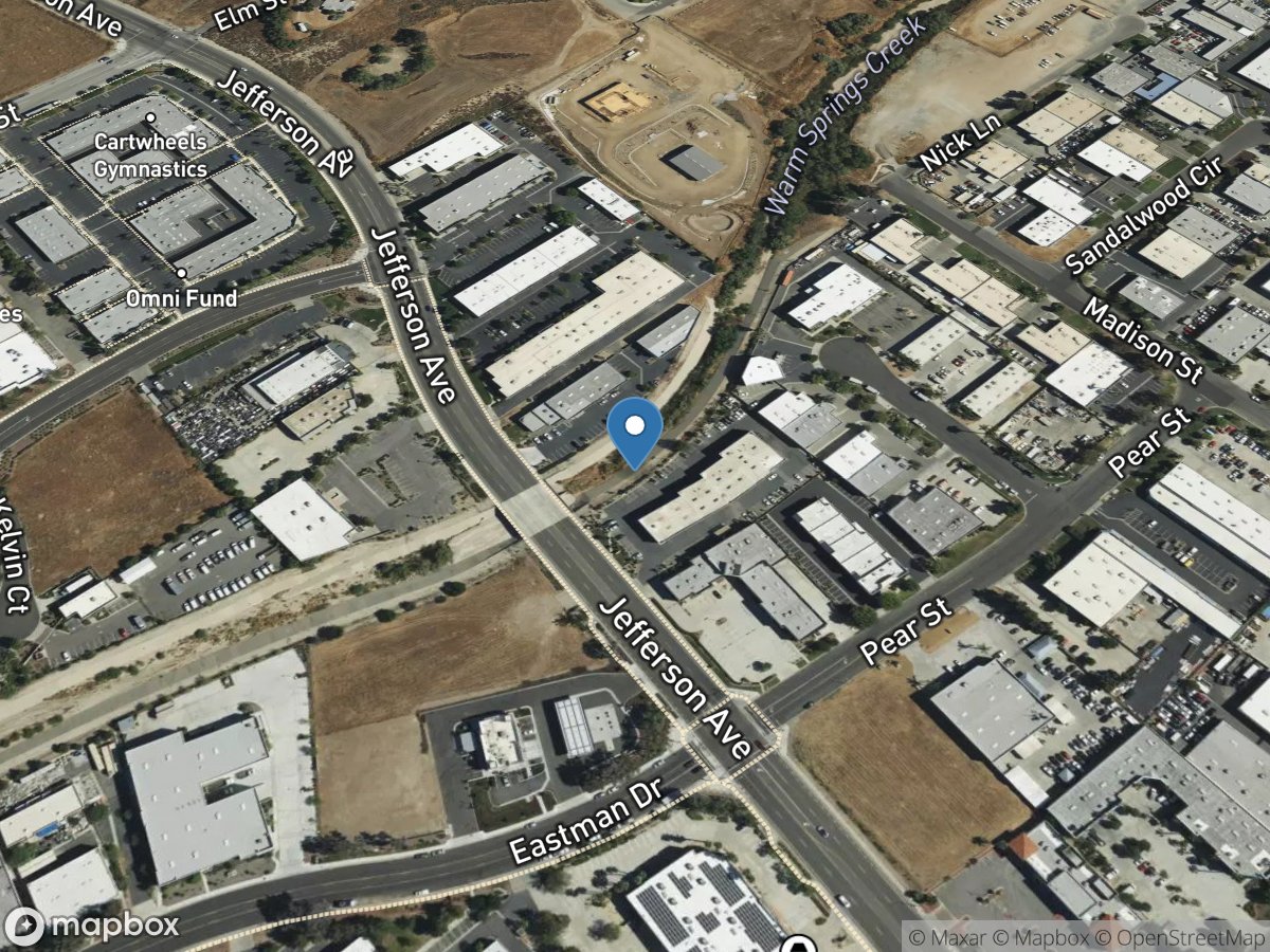 Warm Springs Creek near Murrieta CA location