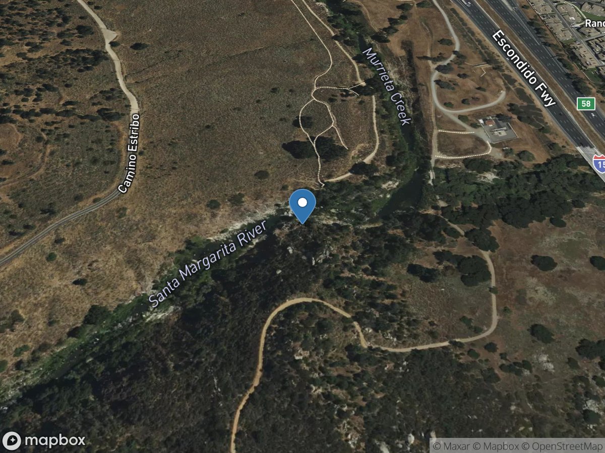 Santa Margarita River near Temecula CA location