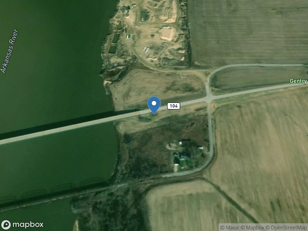 Arkansas River near Haskell, OK location