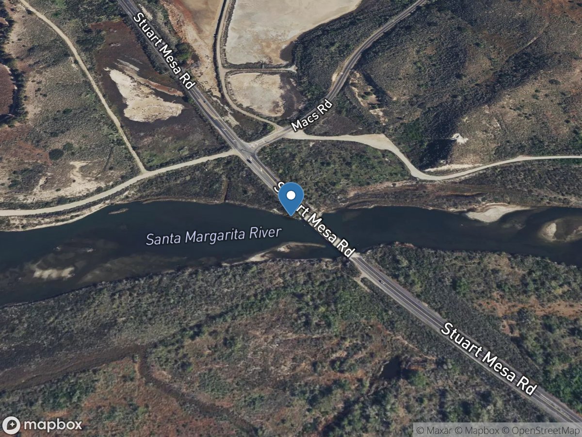 Santa Margarita River a Mouth near Oceanside CA location