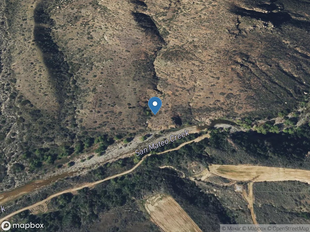 San Mateo Creek near San Clemente CA location