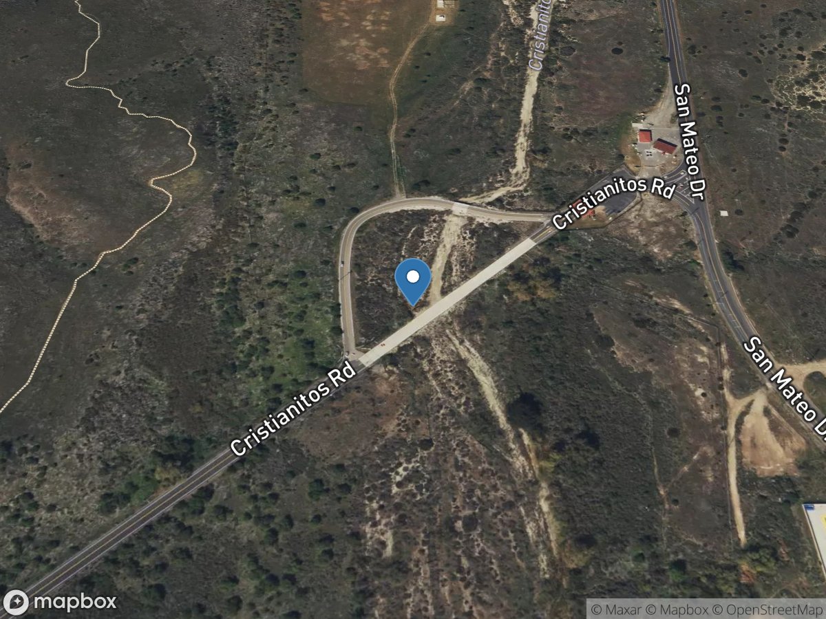 Cristianitos Creek above San Mateo Creek near San Clemente CA location