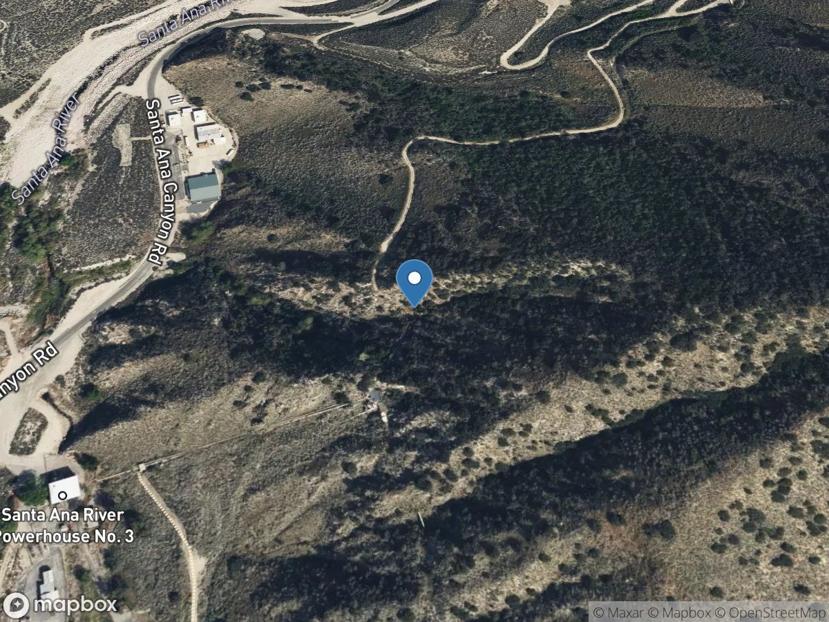 Santa Ana River Canal Greenspot Spill near Mentone CA location