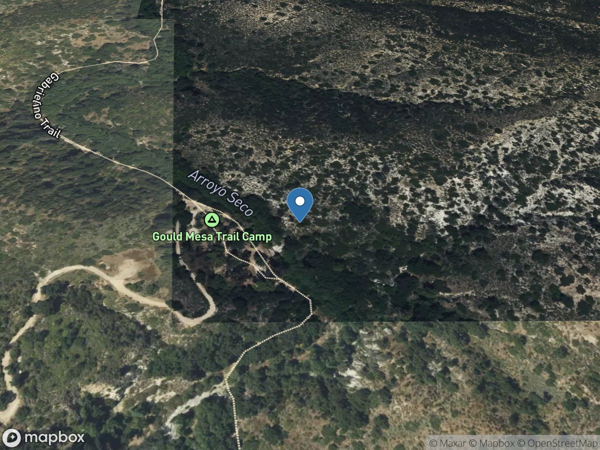 Arroyo Seco near Pasadena CA location