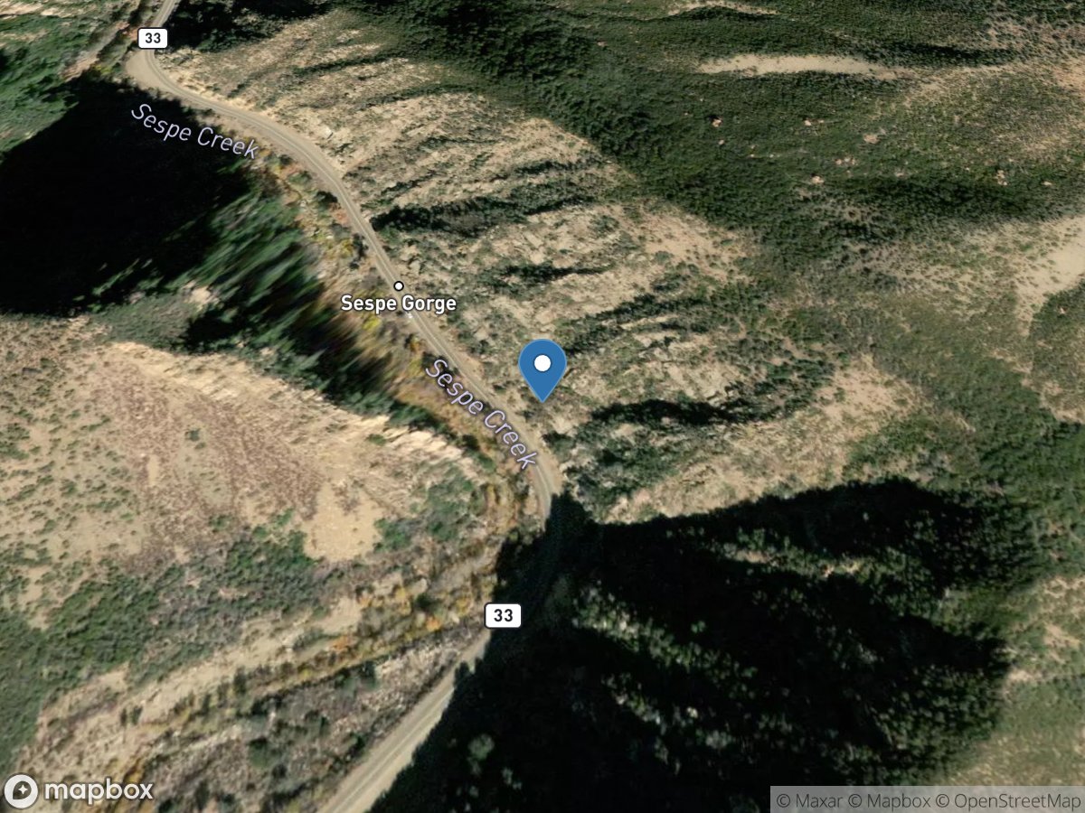 Sespe Creek near Wheeler Springs CA location