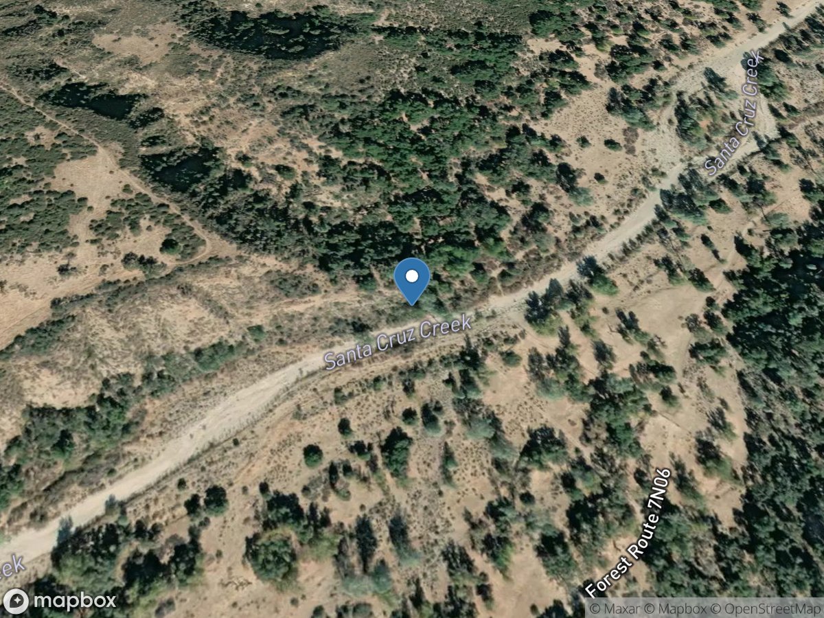 Santa Cruz Creek near Santa Ynez CA location