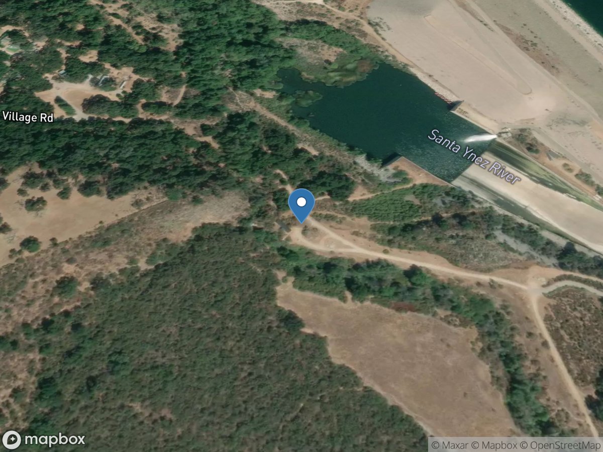 Hilton Cyn C 0.25 MI below Bradbury DAM near Santa Ynez location