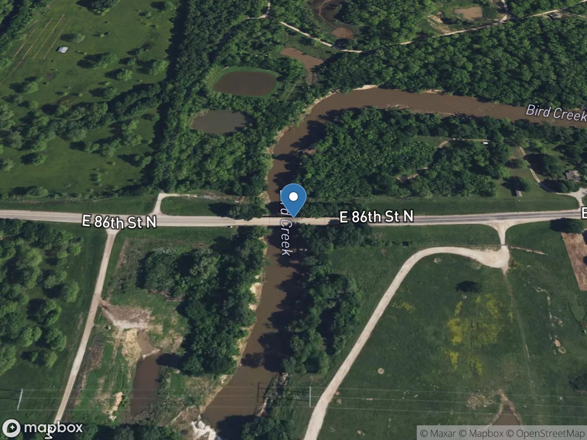 Bird Creek near Sperry, OK location