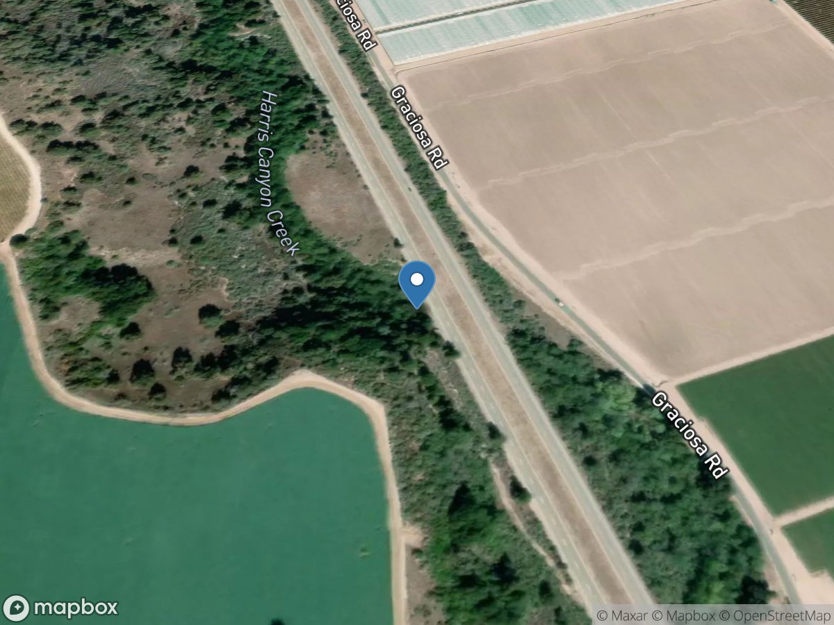 Harris Canyon Creek near Orcutt CA location