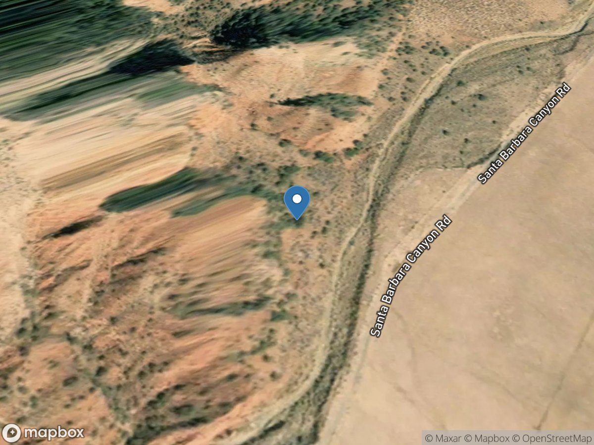 Santa Barbara Cyn Creek near Ventucopa CA location