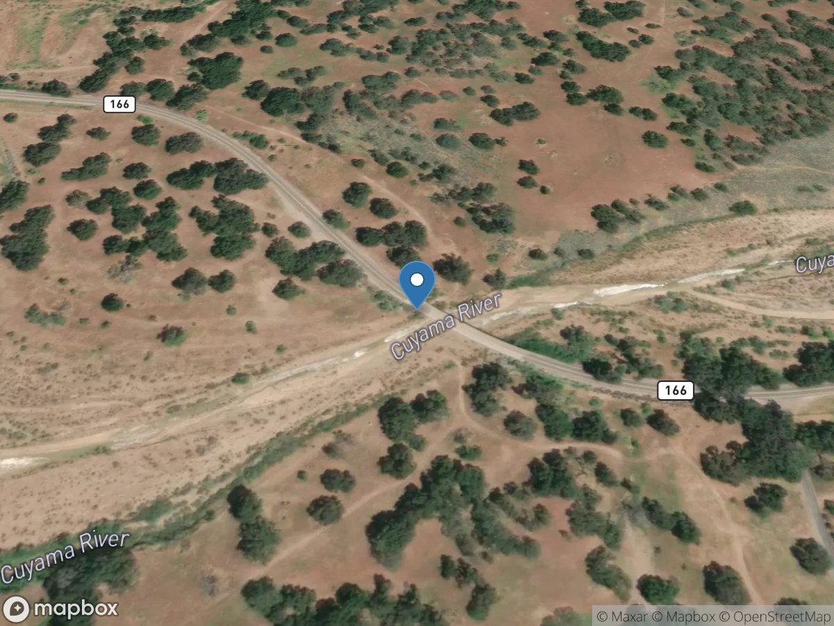Cuyama River below Buckhorn Cyn near Santa Maria CA location