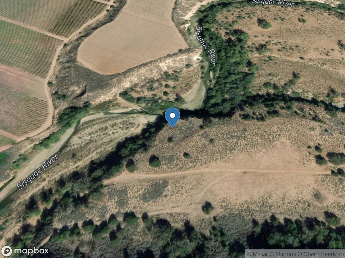 Sisquoc River near Sisquoc CA location