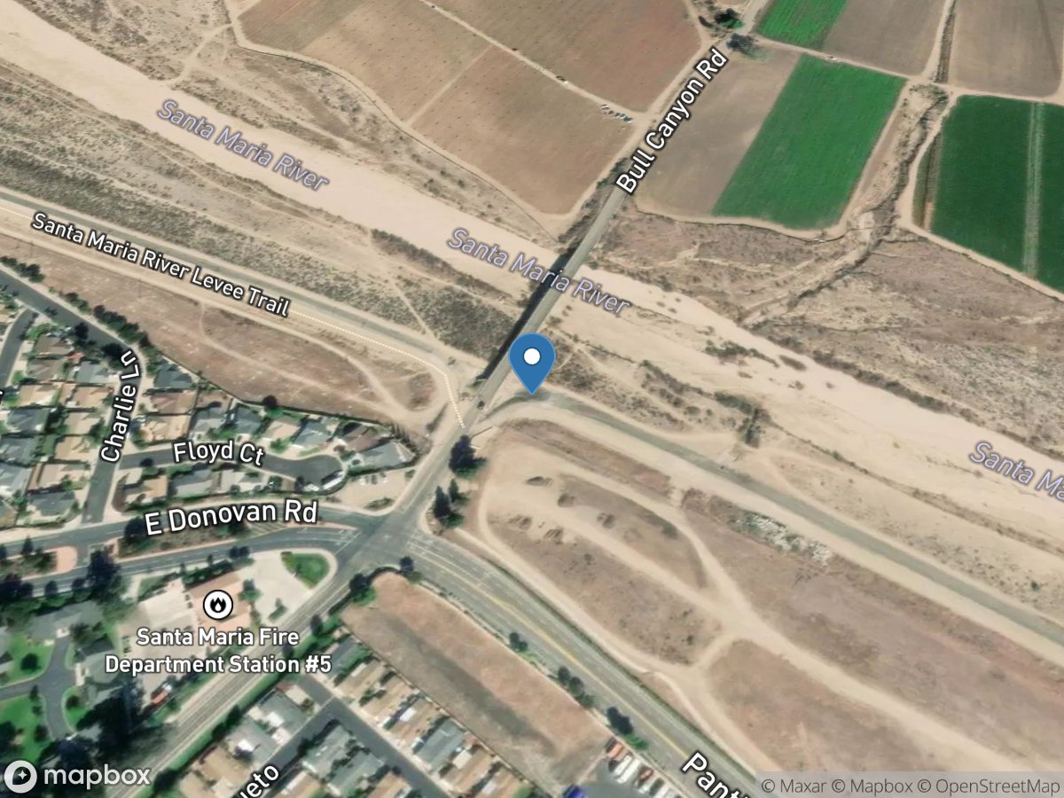 Santa Maria River a Suey Crossing near Santa Maria CA location