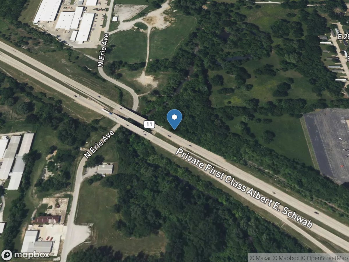 Coal Creek at Tulsa, OK location