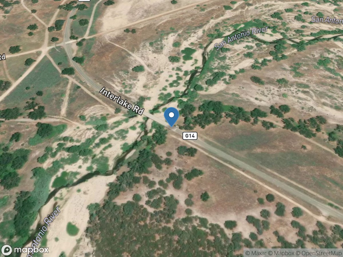 San Antonio River near Lockwood CA location