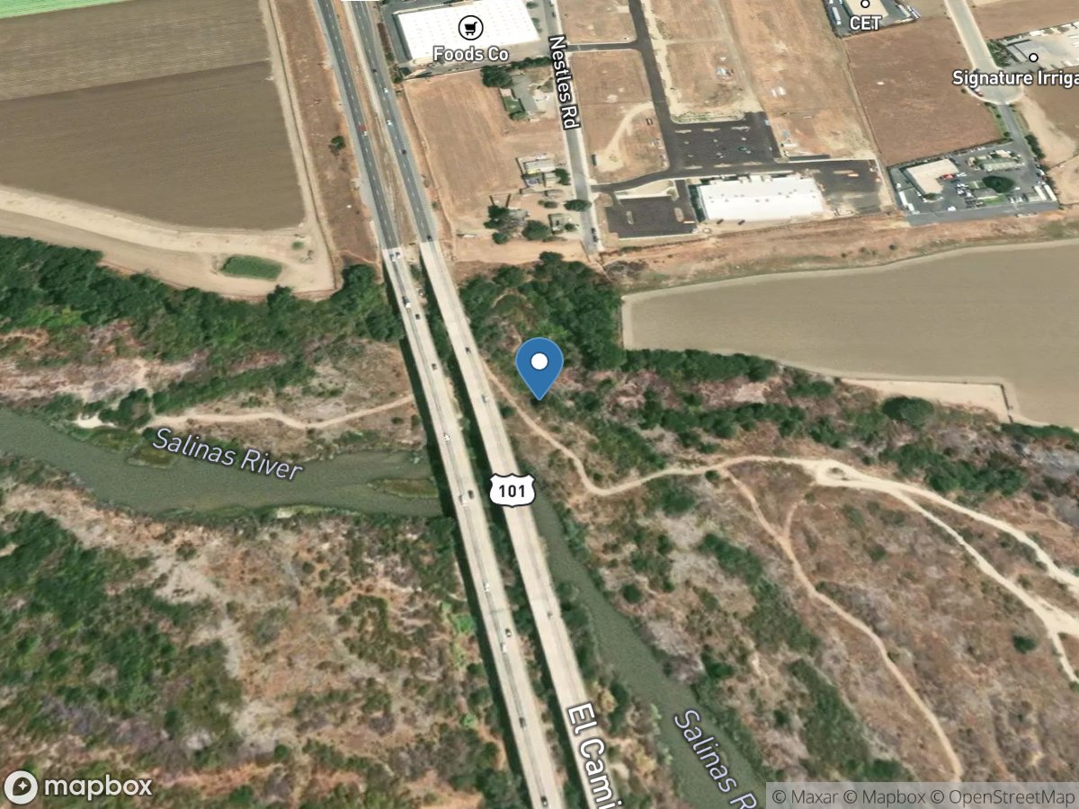 Salinas River a Soledad CA location